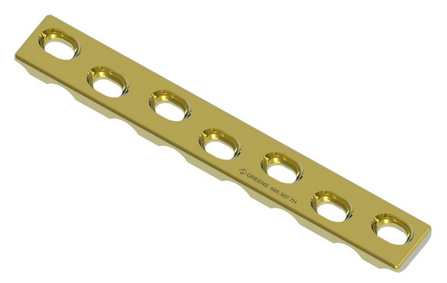Dynamic Compression Plates  (LC-DCP Broad)  for 4.5 mm Screws 		 